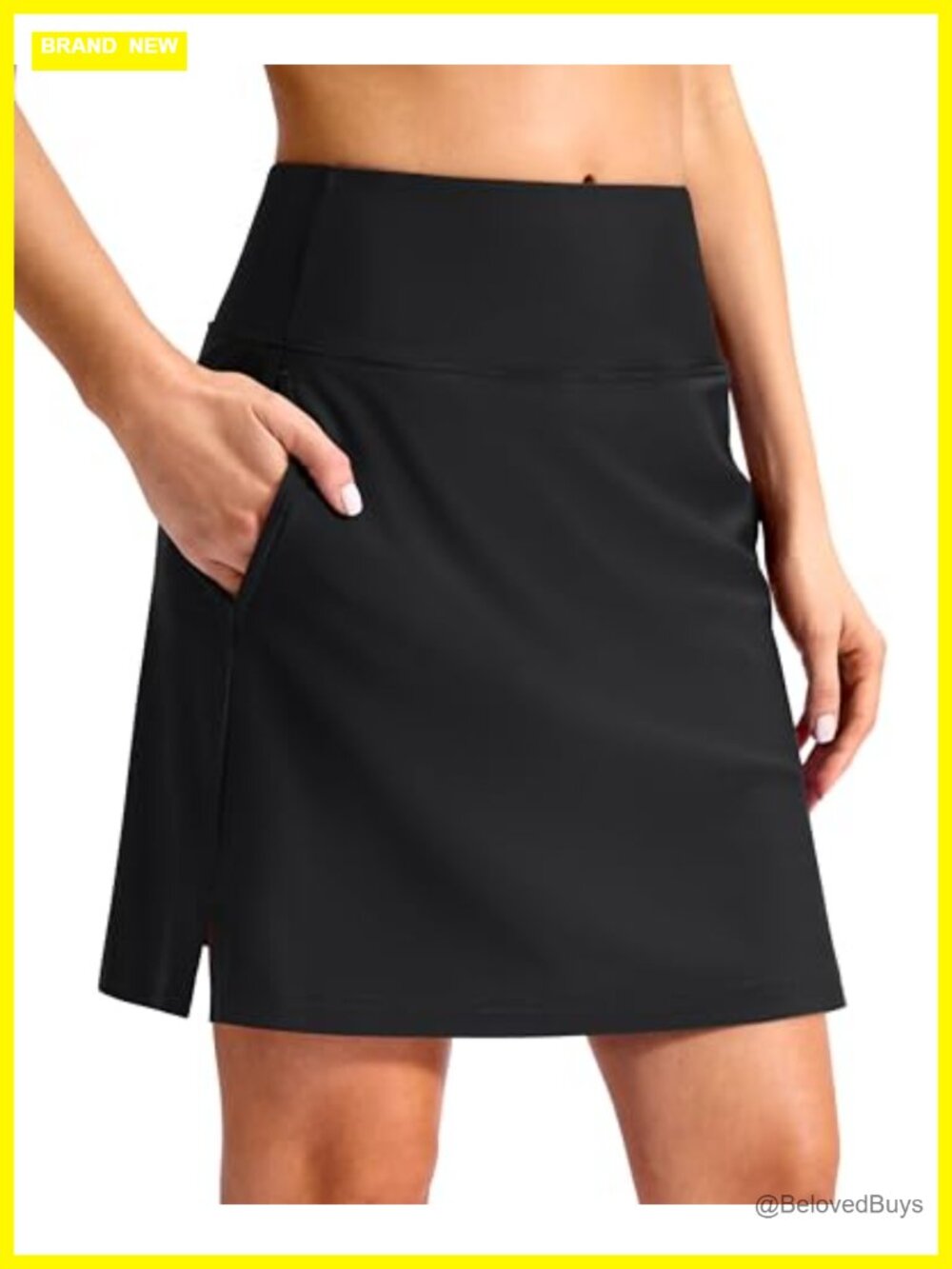 18 Inch Swim Skirt with Pockets UPF 50+